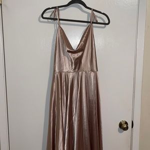 Gold/Champagne formal dress